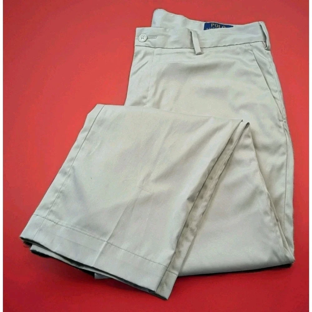 Ralph Lauren Polo Performance Pants 34x30 Straight Leg Khaki